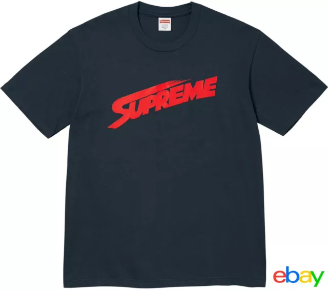 SUPREME MONT BLANC Logo Tee T-Shirt NAVY Size Small FW23 - In Hand $79. ...