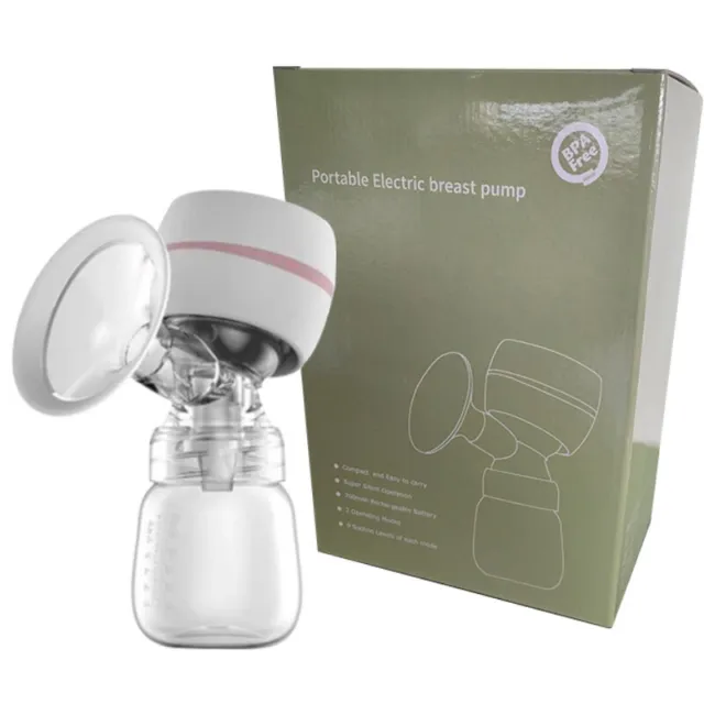 Portable Electric Breast Pump USB Rechargable Silent Milk Extractor Automatic