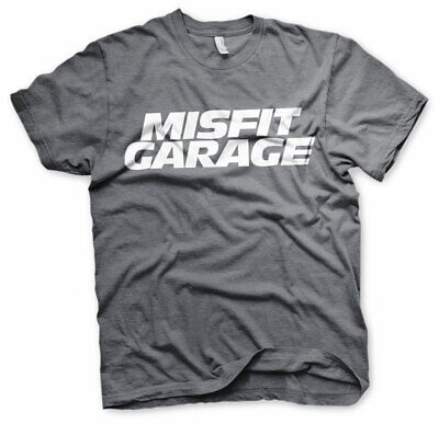Misfit Offiziell Lizenziert Misfit Garage Logo Groß & Hochgewachsen 3XL,4XL,5XL Herren 