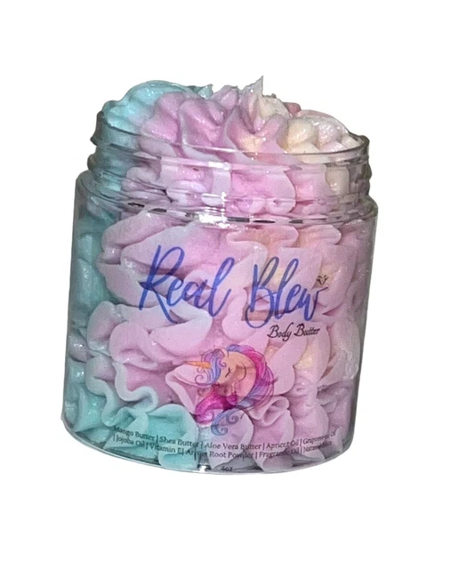 Unicorn Inspired 4oz Triple Whipped Body Butter Moisturizer for Women Unicorn Inspired 4oz Triple Whipped Body Butter Moisturizer for Women