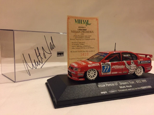 ONYX 1/43 Nissan Primera GT BTCC 1999 BTCC 1:43 NISSAN