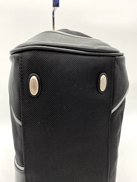 Tumi Elements Ballistic Nylon w/Leather Trim Handbag 14" (Black) 8