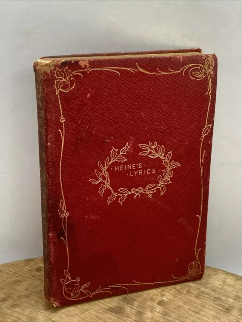 SONGS AND LYRICS BY HEINRICH HEINE Tr by Charles G. Leland c1905 Putnam Pocket