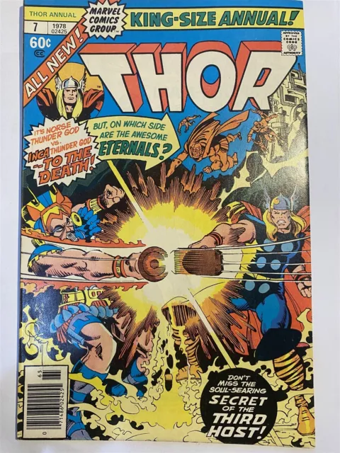 THOR ANNUAL #7 The Eternals Marvel Comics 1978 VF
