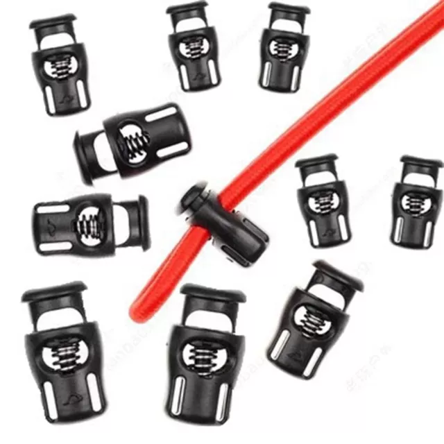 10pcs Accessories Toggle Stopper Plastic Toggle Clip  Outdoor Tool
