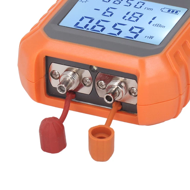 Misuratore di potenza in fibra ottica multimetro ottico 5 km risparmio energetico con visivo