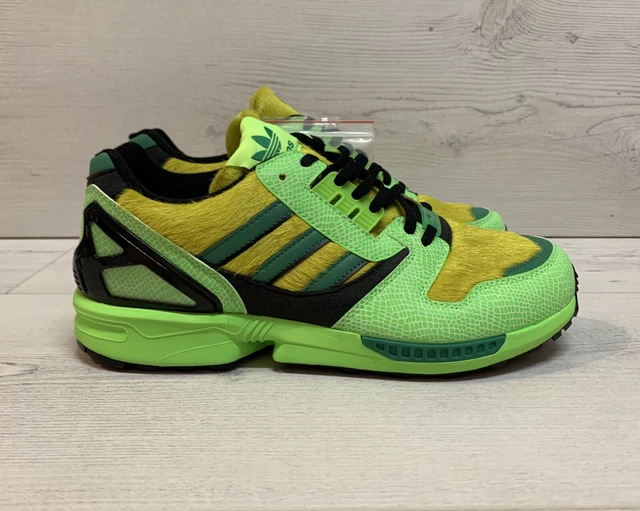 Adidas X Atmos A-Zx Zx8000 Solar Grün & Schwarz Uk 9