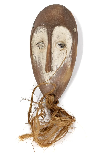 Lega Passport Mask Congo Wood African Art