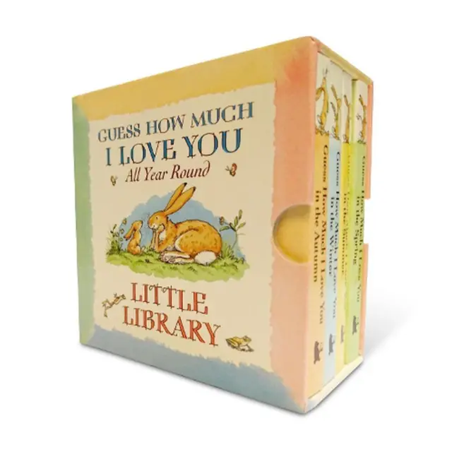 Guess How Much I Love You Little Library by Sam McBratney (English) Book & Merch