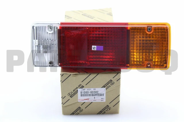 8156060382 Genuine Toyota LAMP ASSY, REAR COMBINATION, LH 81560-60382 OEM