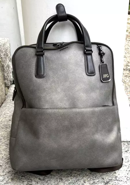 Tumi Sinclair Olivia Convertible Backpack -Gray leather