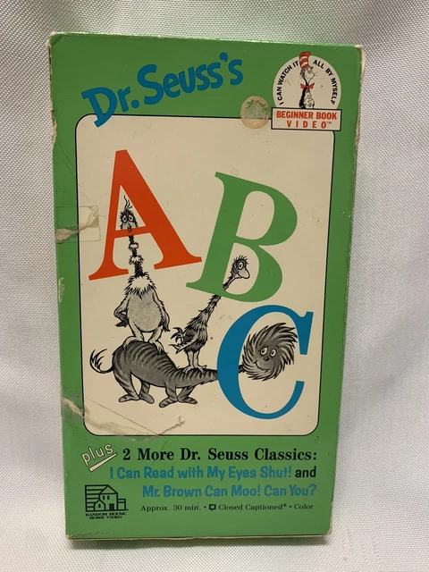 DR. SEUSS'S ABC (VHS, 1989) Plus 2 more Dr. Seuss Classics, Pre-Owned £ ...