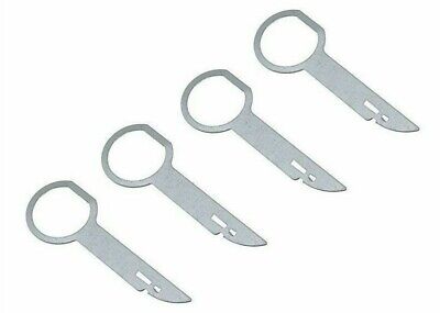 Alpine 4x Autoradio Déverrouillage Repassage Clé pour VW Audi Seat Skoda Ford Mercedes, 