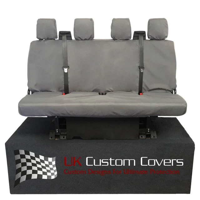 UK Custom Covers Drivers Seat Cover For Ford Transit Van MK8 (2014+) – Black, 600 Denier