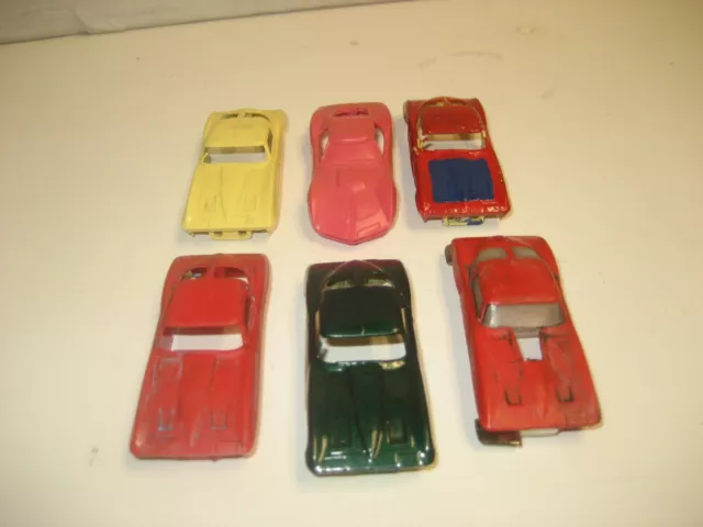 Aurora T-jet HO Slot Car Body Lot Corvette  Junkyard Lot Model Motoring