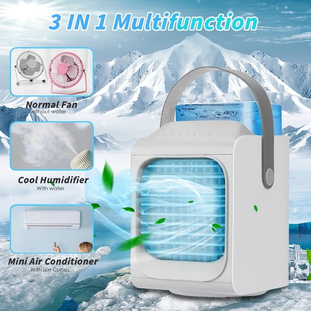 Portable Air Conditioner,AC Unit,Humidification Air Cooler Shaking Head AC Fan
