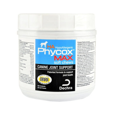 PhyCox Max HA Soft Chews For Dogs - Advanced Joint Support, 90 Soft Chews