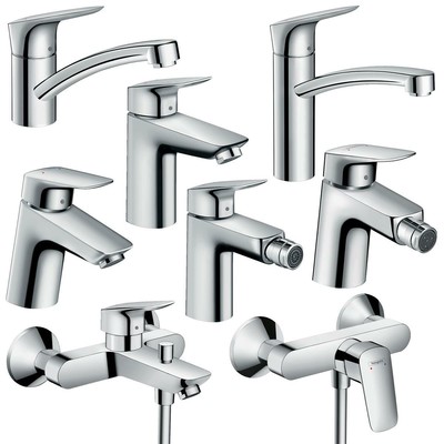 Hansgrohe Hansgrohe 20661 7 Flexible de douche Isiflex argent 20712 6 
