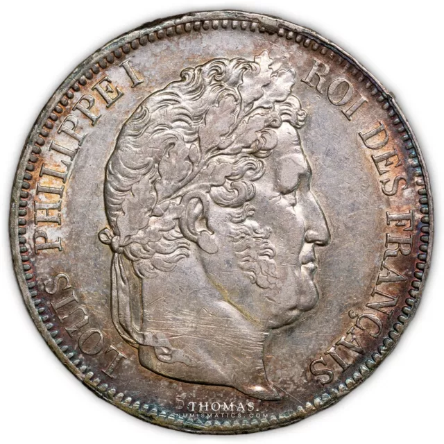 Monnaie - France - Louis Philippe Ier - 5 Francs - 1841 W Lille - Argent