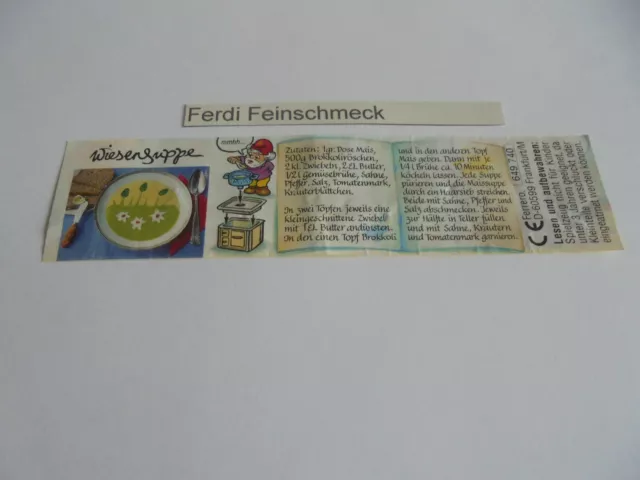 BPZ Die Küchenzwerge Ferdi Feinschmeck (1999) 2