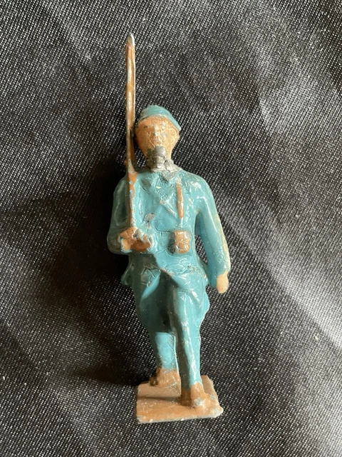 1- WW1 - Soldat de plomb - Sous Blister d'origine - SNC Hachette - Collection