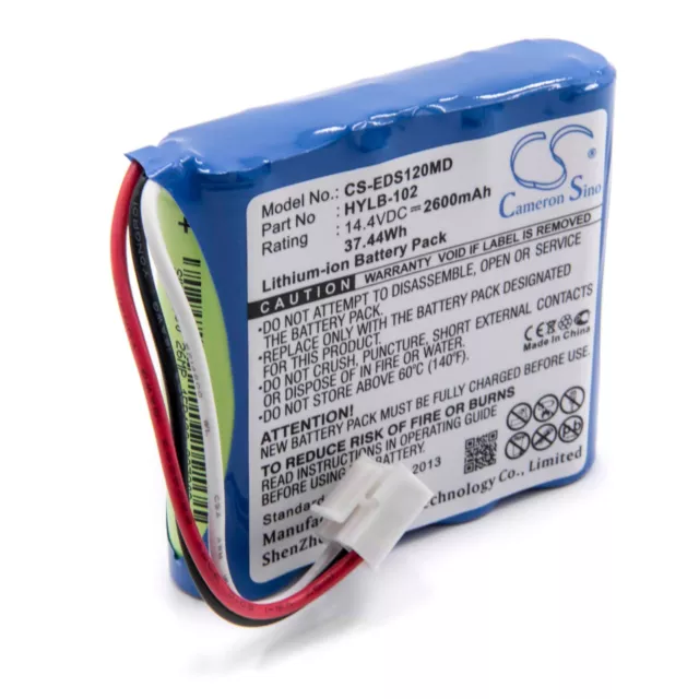 BATTERIE 2600mAh POUR EDAN SE-1, SE-1200, SE-3, SE-300