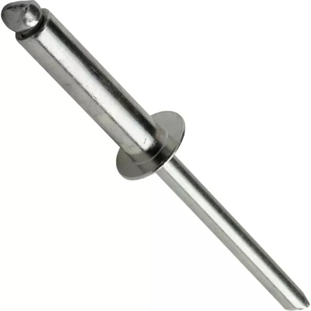 Stainless Steel Pop Rivets 5/32" x 1/2" Dome Head Blind 5-8 Quantity 100