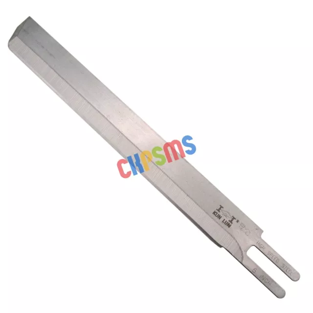 For Eastman Straight Cutting Machine 6" high speed steel Knife Blades -12 /Pack