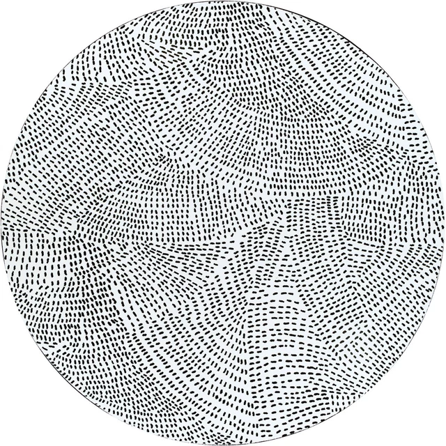 Surya CPO3860-710RD Contempo 94 X 94 inch White Rug in 8 Ft Round, Round