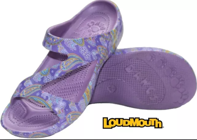 Dawgs NEW Women Loudmouth Z Sandals Pazeltine Flip Flops Sz.EU-42 US-10 Dawgs NEW Women Loudmouth Z Sandals Pazeltine Flip Flops Sz.EU-42 US-10