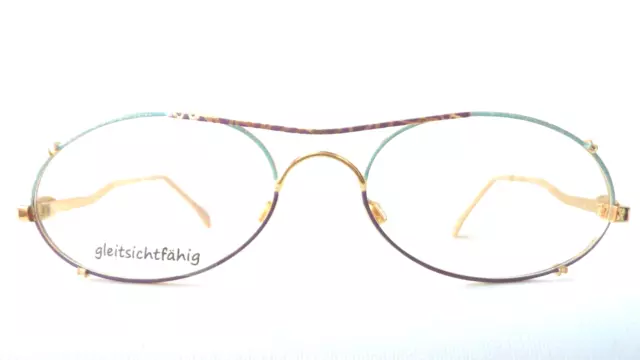 MCS Luxusbrille edle Schmuckbrille  Damenfassung/Designerbrille mit Tropfenform