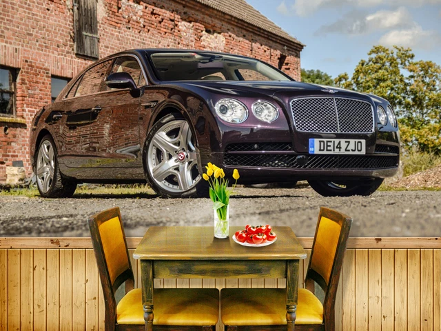 3D CAR HOUSE ZHUA10482 Wallpaper Wall Murals Removable Self-adhesive ...