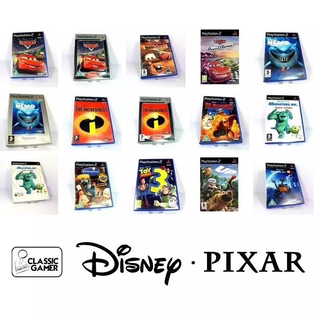 DISNEY PIXAR KIDS GAMES PS2 VG 6.44 PicClick UK