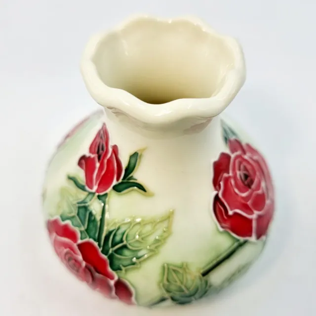 Lovely Old Tupton Ware Small Flower Design Vase Clean And Beautiful 3" Inch High 3