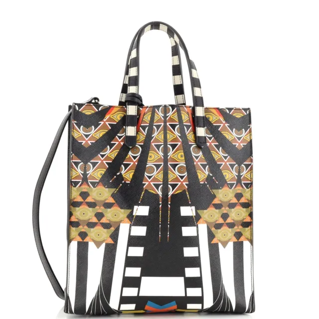 Givenchy Stargate Shopper Tote Printed Coated Canvas Small Print