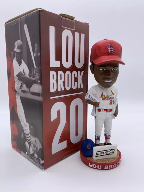 Lou Brock St. Louis Cardinals Cubs Trade SGA 2015 Bobblehead