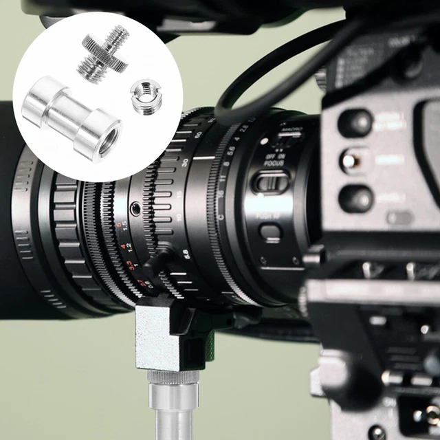 Vite Di Conversione Per Treppiedi - Da 1/4" A 3/8", Adattatore Per Fotocamera - Foto 3