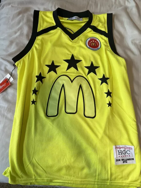 Zion Williamson McDonald's All American Authentic Basketball Jersey by Headgear