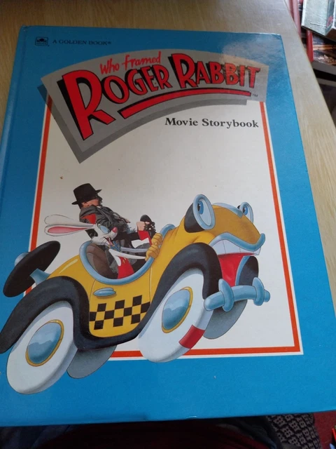 WHO FRAMED ROGER Rabbit Movie Storybook By Justine Korman HB Book 2 who-framed-roger-rabbit-movie-storybook-by-justine-korman-hb-book-2
