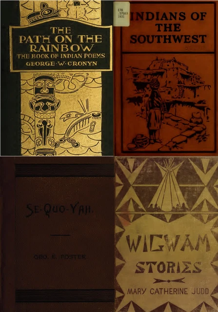 250 OLD RARE Books on Native American Indians History Culture Chiefs ...