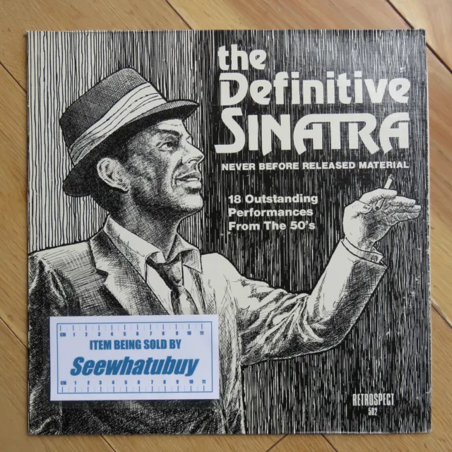 Frank Sinatra ‎– The Definitive Sinatra - 12” LP Vinyl Record Album VGC