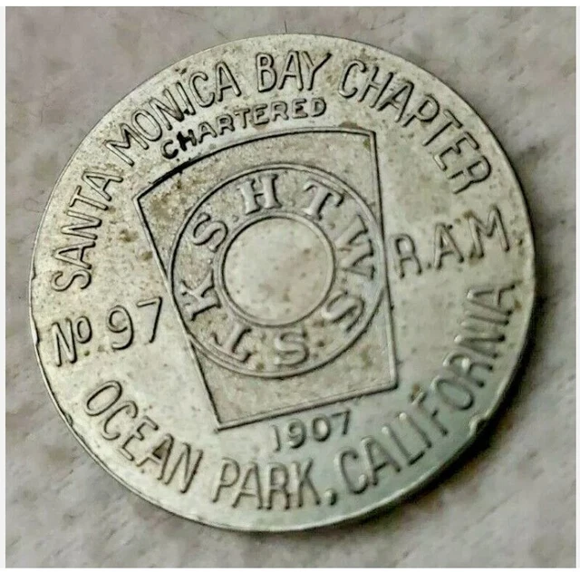 Tokens & Masonic Coins, Masonic, Freemasonry, Fraternal