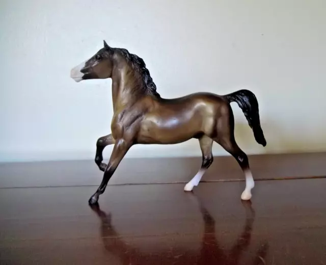 Breyer Classic size model horse-"Grullo" Pony power #62200-Coppery bay-Pristine!