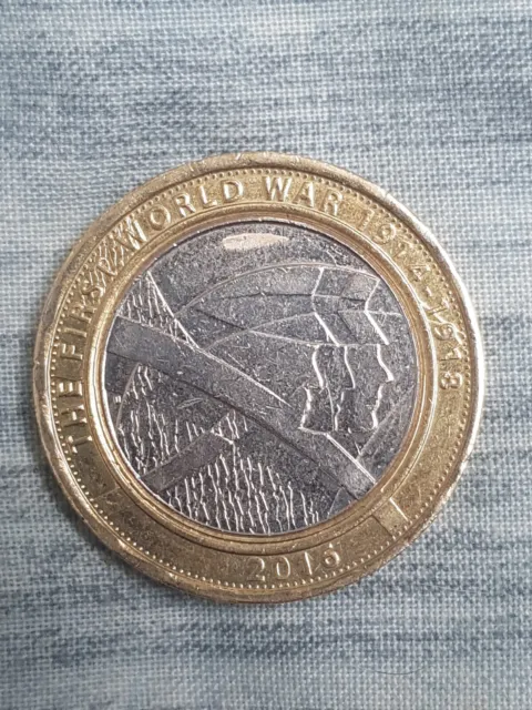 £2 TWO POUND The First World War 2016 Army Circulated Coin Centenary WW1 1914-18