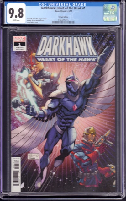 Darkhawk: Heart of the Hawk #1 (Marvel Comics, 2021) CGC 9.8 Variant Edition