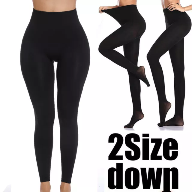 ANTI CELLULITE COMPRESSION Women High Waisted Shaping Leggings Slim  Shapewear US $15.79 - PicClick