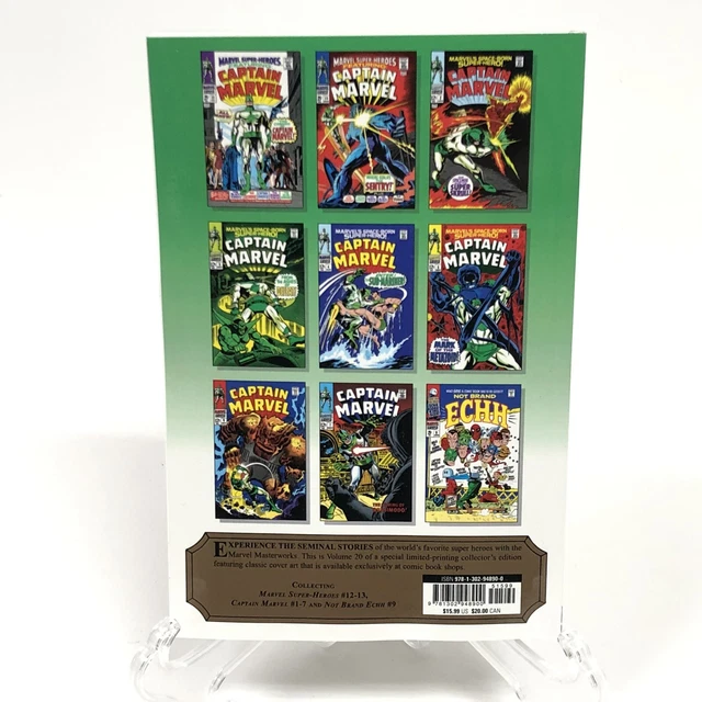 Mighty Marvel Masterworks Captain Marvel Vol 1 Coming DM Cover New GN-TPB 3