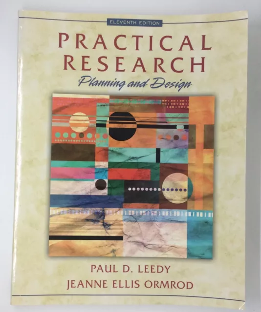Practical Research: Planning & Design, by Leedy & Ormrod, 11th ed. paperback-NEW