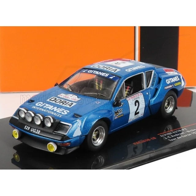 Voiture Miniature 1:43 Renault Alpine A310 N°139 Du Rallye Paris-Dakar 1981 - Norev, Zamac - Neuf