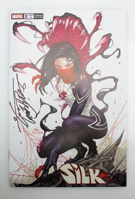 Silk #2, Marvel Inhyuk Lee Venomized Trade Dress Variant Cover Signed with COA